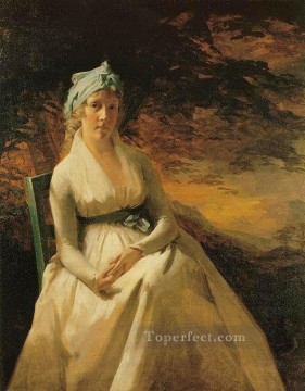  Ottis Oil Painting - Portrait of Mrs Andrew Scottish painter Henry Raeburn